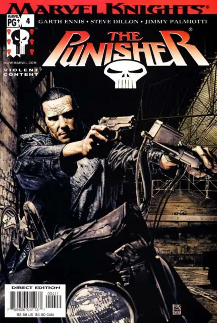 The Punisher #4 (2001) Vf/Nm Marvel Knights*