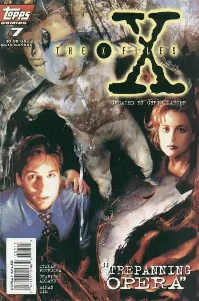 The X-Files #7 (1995) Vf Topps Comics
