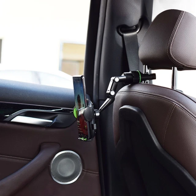 voiture Rétroviseur de voiture Support de téléphone portable Rotation à 360 ° 11