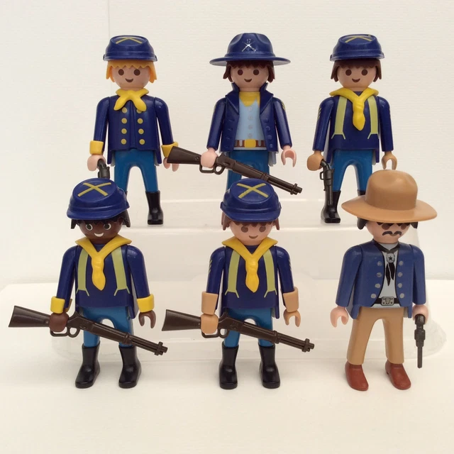 Playmobil Guerra Civil Americana Abrigada E Cabanas De Torres