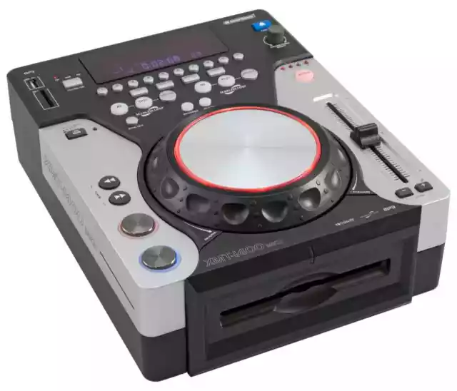 Praktischer DJ Multimedia Player mit USB & SD als Tischpult f. Party & Kellerbar