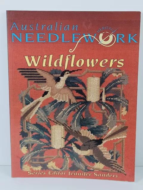 Australian Heritage Needlework Wildflowers Jennifer Saunders Mixed Techniques 93