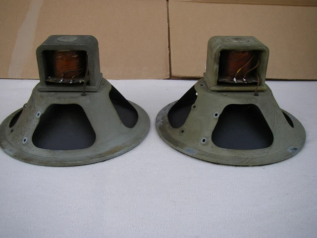 2X ENCEINTES SIEMENS Field Coil Gamme Complète 12 - Remplacement pour