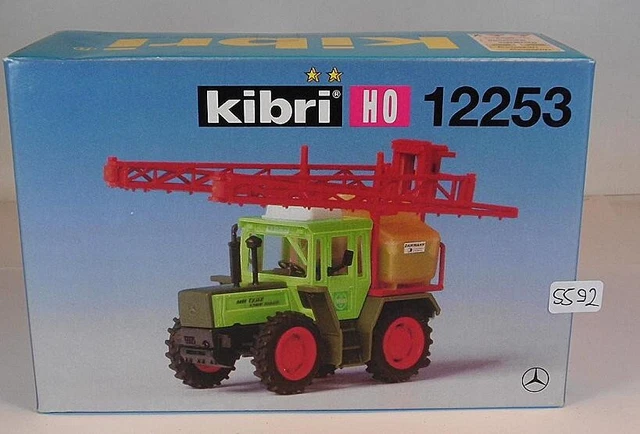 Kibri H0 12257 – Trattore MB Trac Con Rimorchio – Scala 1:87 – Usato