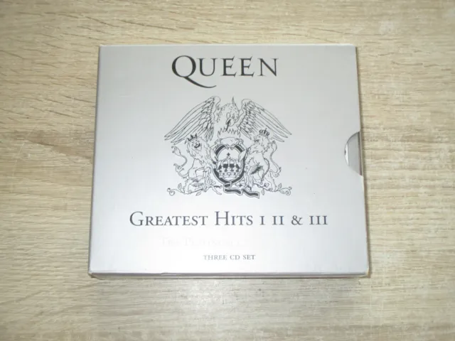 QUEEN Greatest Hits 1 + 2 + 3 The Platinum Collection 3 CD Box
