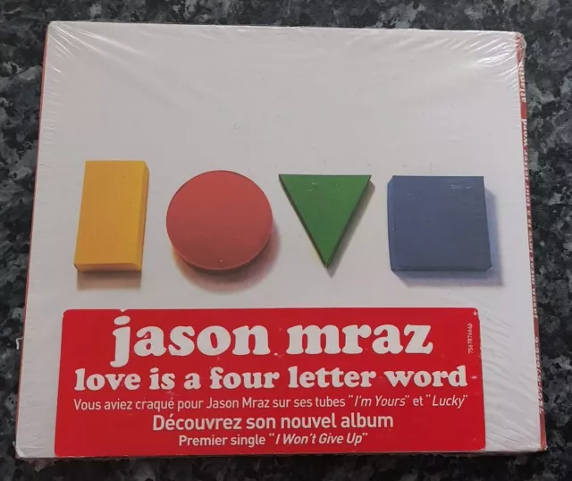 Jason Mraz - Love is A Four Letter Word ( 2012 - Sealed)