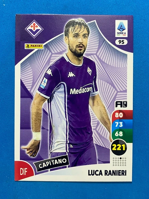 PANINI CALCIATORI 2000/01 Edizione Limitata Fiorentina Vanoli 106 Nuova