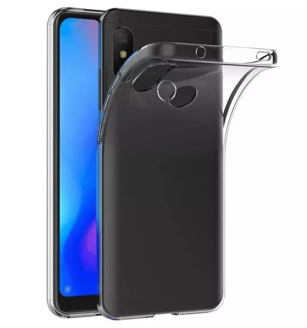 HANDY SCHUTZ HÜLLE Für XIAOMI MI A2 LITE BACKCOVER GEHÄUSE SILIKON TPU RÜCKSEITE