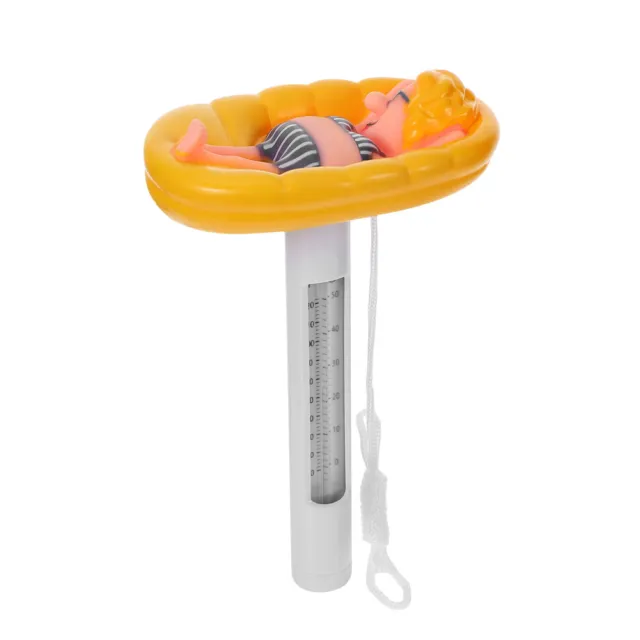 Therye.com flottant pour piscine, outil de mesure de la température de l'eau  des étangs à poissons