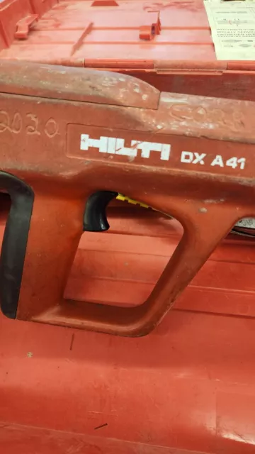 Hilti DX A41 Powder Actuated Concrete Nail Gun w/ MX Magazine X-Am72 3