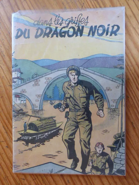 Bd Buck Danny "Dans Les Griffes Du Dragon Noir" 1953 Tres Bon Etat ( Voir Descr)