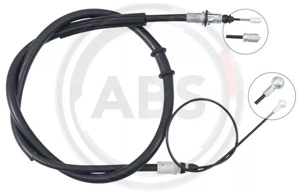 K17592 A.b.s. Cable, Parking Brake Centre Left Right For Opel Renault Vauxhall