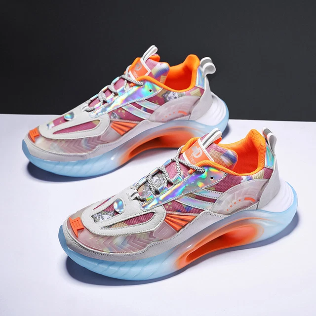 Hombre Zapatillas Tendencia 2024/25, Estilo Campus  Deportivo Retro Tacón Grueso