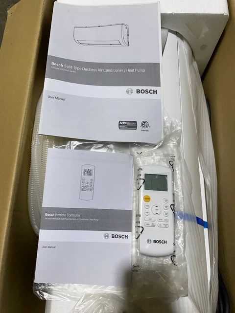 Bosch Ductless Climate 5000 27,000 BTU Mini Split BMS500-AAU012-0AHXXA