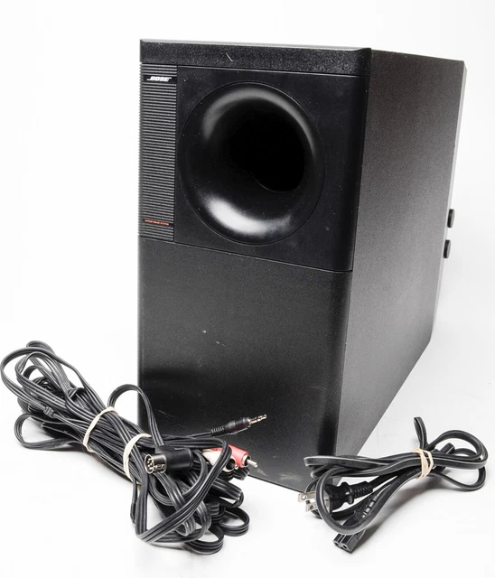BOSE ACOUSTIMASS 8 Speaker System Subwoofer w/ power cord & 8 pin cable