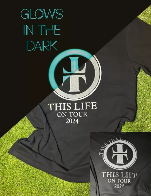 Take That this life unofficial Tour t shirt, glow in the dark take that top