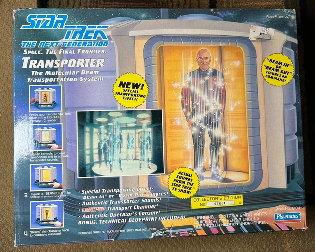 1993 STAR TREK The Next Generation Transporter IN BOX By Playmates £48.