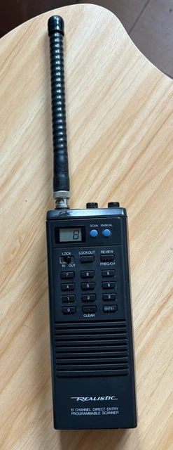 Scanner GRE PSR-282 – VHF/UHF – 200 Canaux – Avec Piles AA Neuves