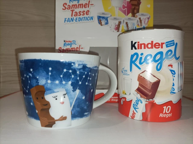 KINDER RIEGEL TASSE 2025 mit 10 Kinderriegel / Sammeltasse Neu EUR 12 ... KINDER RIEGEL TASSE 2025 mit 10 Kinderriegel / Sammeltasse Neu EUR 12 ...