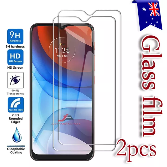 2X For Motorola Moto E13 E7 E22i E7 Power Tempered Glass Screen Protector Guard