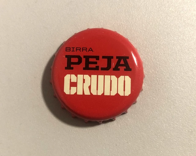 PEJA CRUDO Beer Bottle Caps from Kosovo.