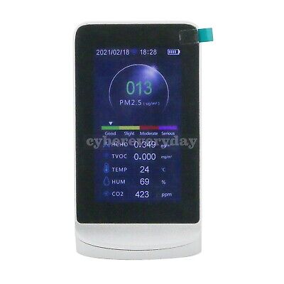 WIFI Air Quality Monitor Analyzer CO2 PM2.5 Formaldehyde Detector TVOC Meter