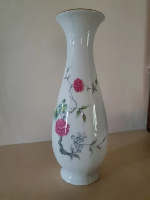 Royal Bavarian Porzellan Porcelain Bud Vase KPM Handerbeit Vintage Flowers VGC