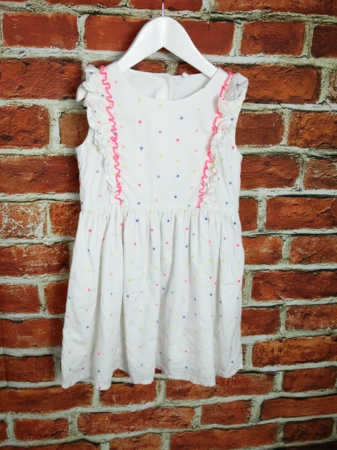 Pacchetto Ragazze Età 4-5 Anni Next M&S Giovani Dimensioni Maglione Fiori 110Cm 2