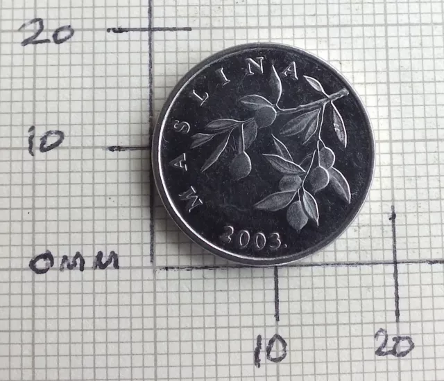 Croatia - 20 Lipa 2003 - circulated coin - Croatian Text Republika Hrvatska