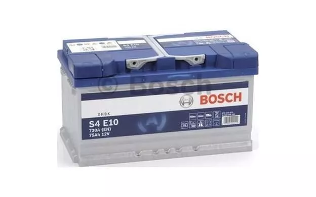 BOSCH Batterie de voiture 75Ah / 730A pour FORD GRAND FOCUS C-MAX 0 092 S4E 100