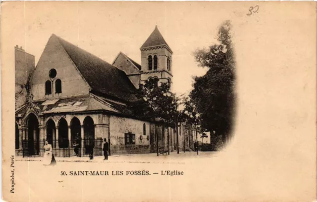 CPA AK St-MAUR-les-DITCHES - L'Église (519667)