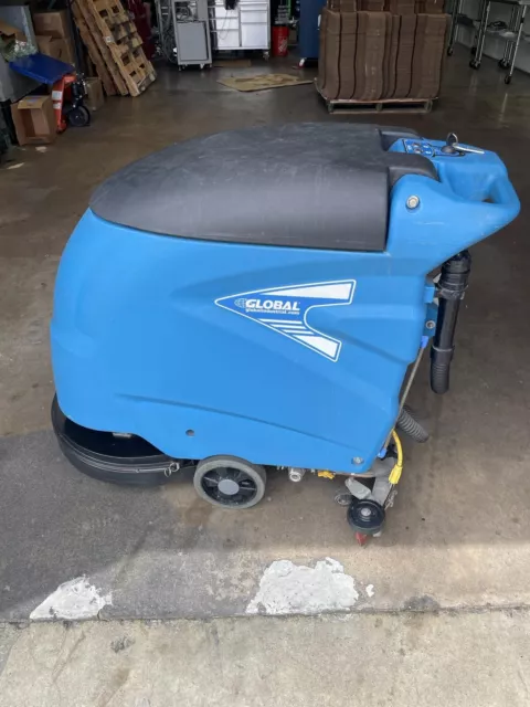 Global Industrial 20" Walk Behind Floor Scrubber  Model #261990