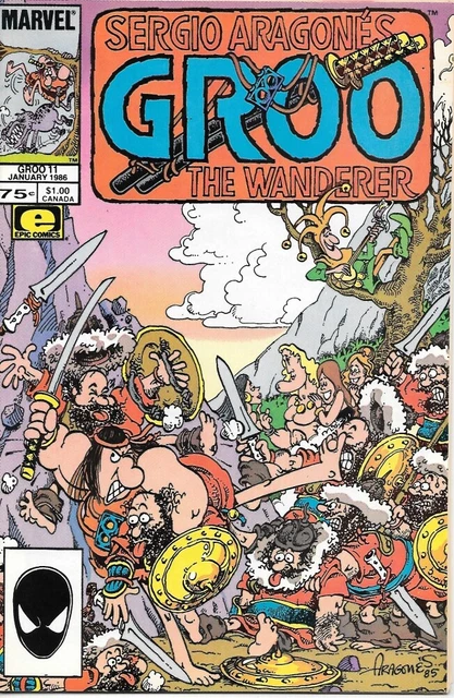 Groo the Wanderer Comic Book #11 Marvel Comics 1986 VERY HIGH GRADE UNREAD NEW