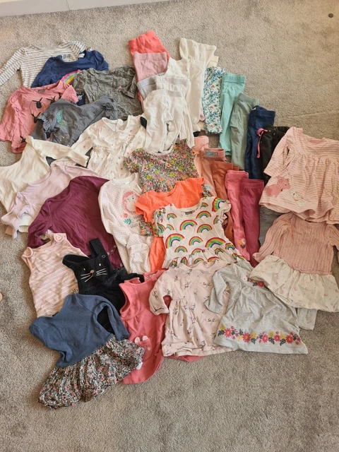 Huge baby girls spring bundle 3-6 months. Next, Tu, F&F etc 40 items!