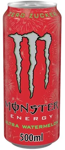 11x 500ml Energy Drink Monster Ultra Watermelon inkl. 2,75 Pfand NEU MHD 8/24