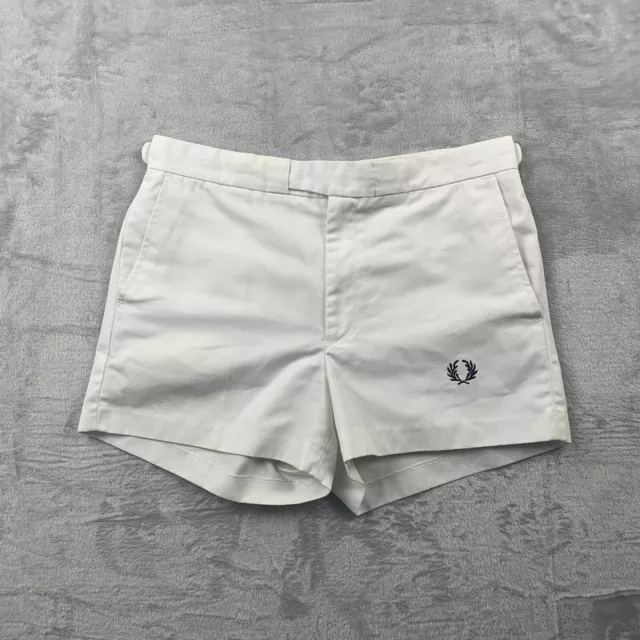 FRED PERRY Shorts Mens W30 Tennis Sport Short Button Pockets Vintage 1960s 60s