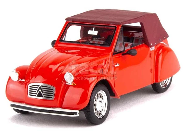 Carene Sh Modellino Citroën 2CV Cabriolet Blu Sarhy Scala 1/43 Franstyle - Kit 250 Pezzi, Nuovo Modellismo Auto Classiche