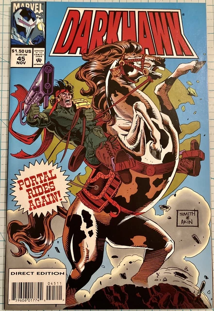 Darkhawk #45 NM LOW Print Marvel Comics 1994 Direct Market
