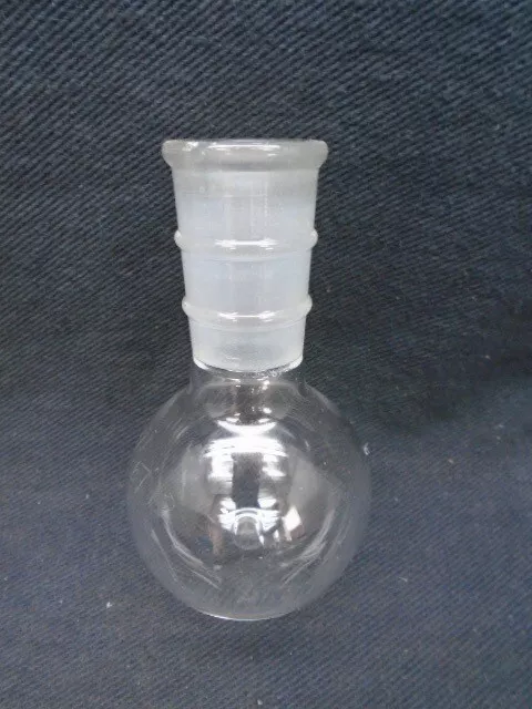 Laboratory Glass 50mL Round Bottom Boiling Flask 19/38 Outer Joint B