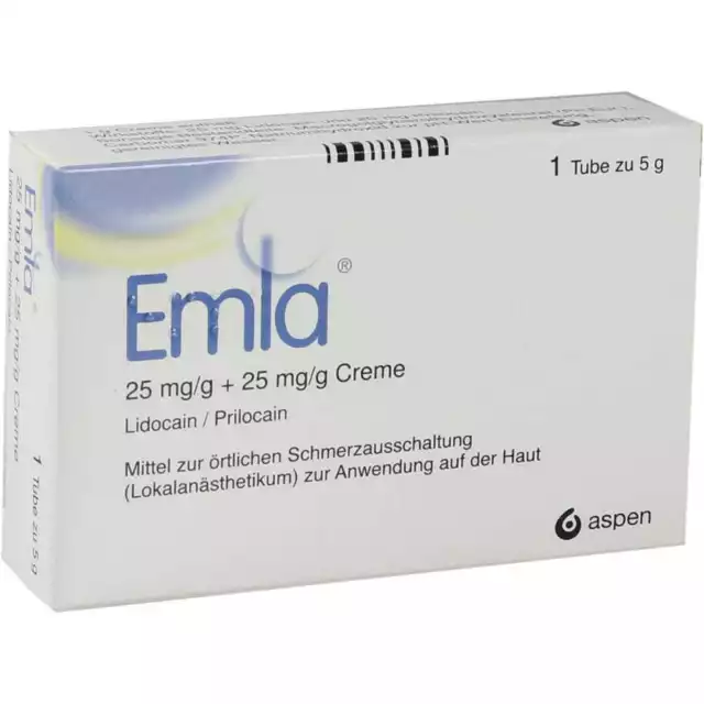 EMLA 25 mg/g + 25 mg/g Creme + 2 Tegaderm Pfl. 5 g Crem