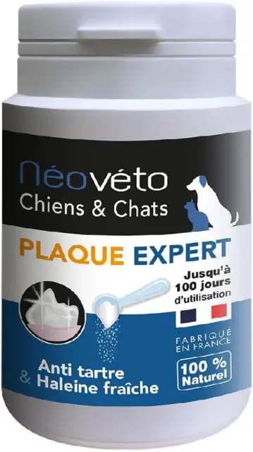 Anti Tartre Et Mauvaise Haleine Soin Dentaire Naturel Pour Chien & Chat100 Jours