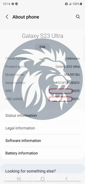 Samsung IMEI Repair Service, Samsung S23, S23 Plus, Ultra, 5G