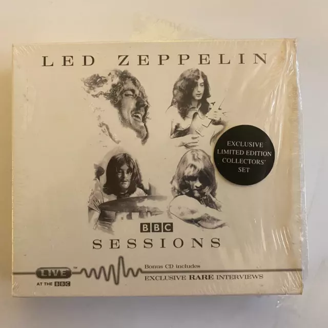 CD Led Zeppelin- BBC Sessions + Rare Interviews- Atlantic/ MasterTone- Ltd. Ed.