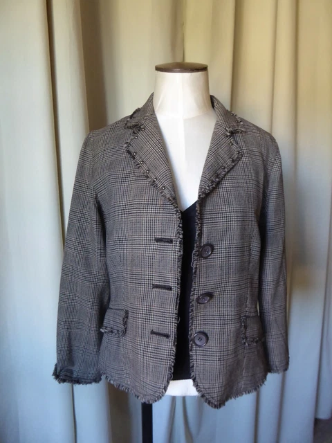 Ensemble Tailleur Femme Pablo Gérard Darel – Taille 42, Laine Vierge – Bordeaux – Occasion En Excellent état