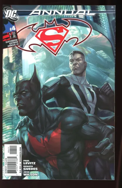 SUPERMAN / BATMAN ANNUAL #4 NM 9.4 1st BATMAN BEYOND (TERRY MCGINNIS) 2010 DC
