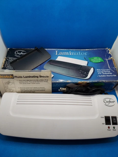 9" Laminator Crofton Laminator OL239 White Laminator