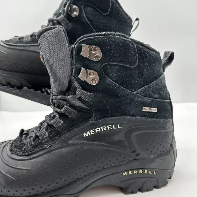 MERRELL GLACIER SHELL Mens 8 Hiking Boots Mountaineer Waterproof ...