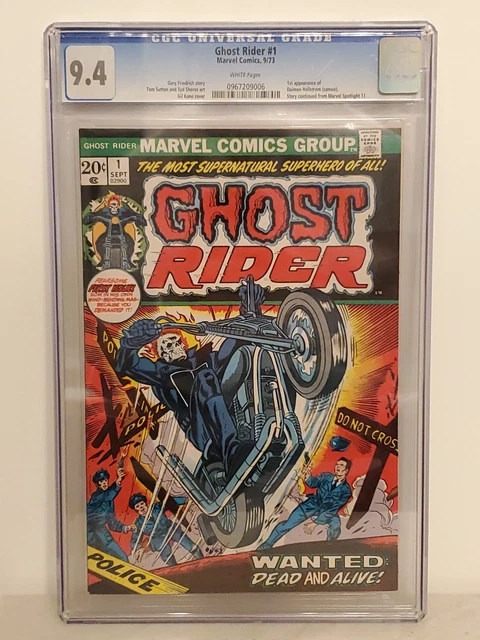 Ghost Rider #1 | CGC 9.4 | Bronze Age | 1st Appearance Of Son of Satan