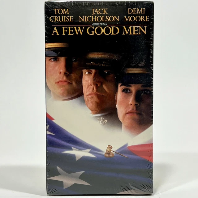 NEW/SEALED A FEW Good Men (1992) VHS Video Tape Movie Jack Nicholson Tom Cruise 4.99 PicClick NEW/SEALED A FEW Good Men (1992) VHS Video Tape Movie Jack Nicholson Tom Cruise 4.99 PicClick