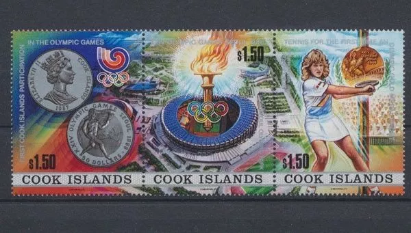Cook-Inseln, MiNr. 1256-1258 ZD, postfrisch - 694839